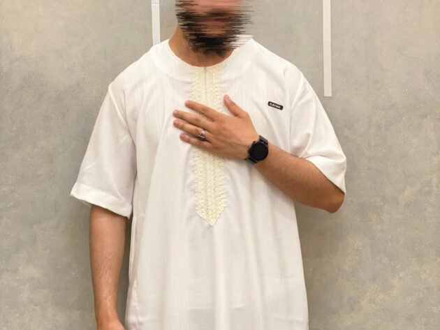 عباية المتقن البيضاء